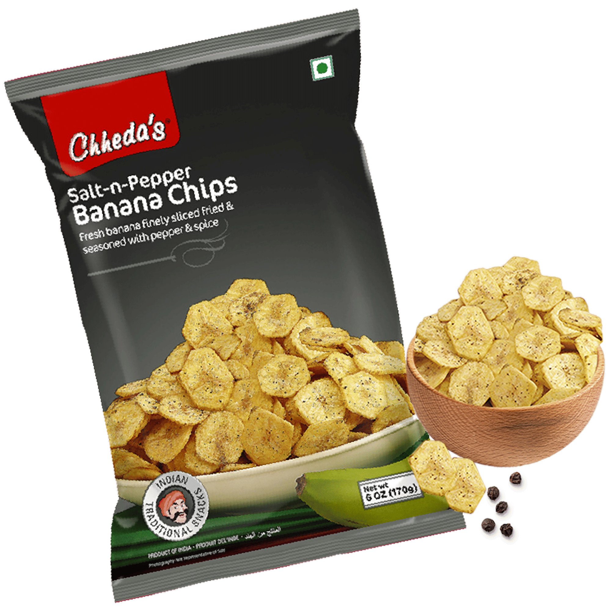 Chhedas Chhedas Banana Chips Salt Pepper Compare Prices 