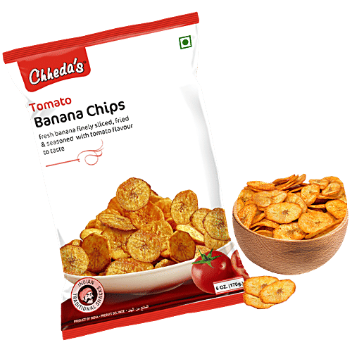 Chheda'S Tomato Banana Chips 170 Gm