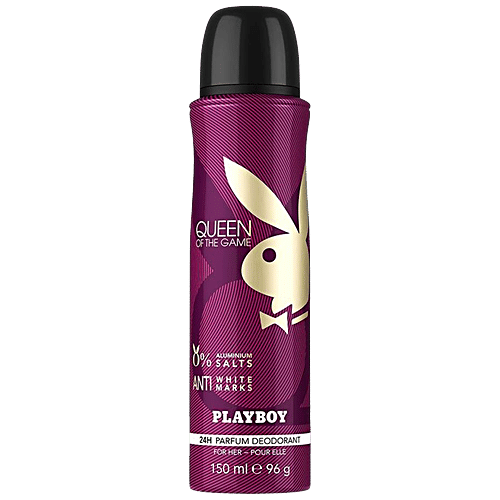 Playboy Queen W Deodorant Spray, 150 ml