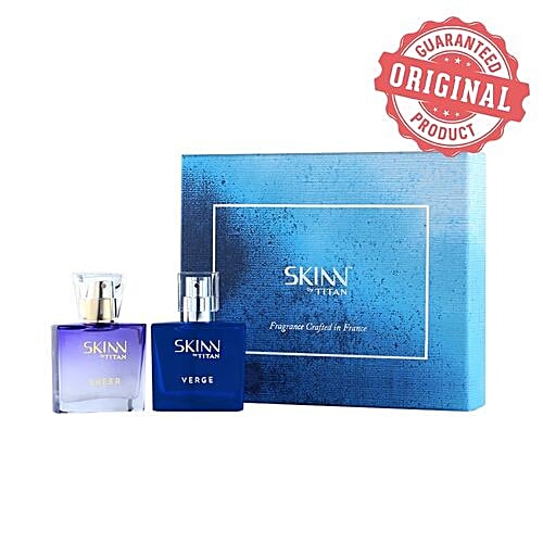 Buy Skinn By Titan Verge Sheer Perfume For Pair Online at Best