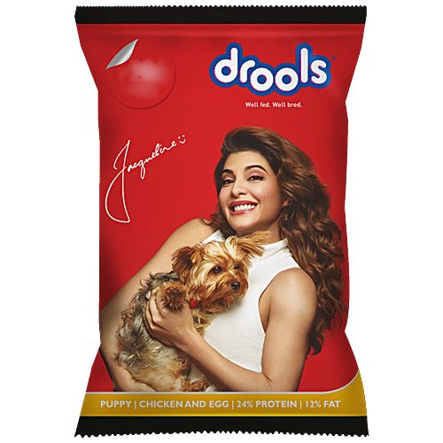 Buy Drools Dog Food Chicken Egg, Puppy Online at Best Price of
