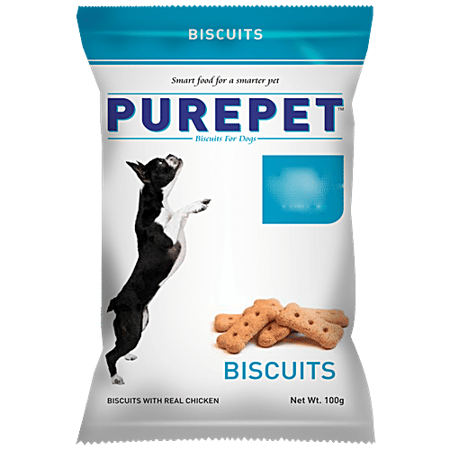 Buy Purepet Dog Treats Real Chicken Biscuits, Chicken Flavour