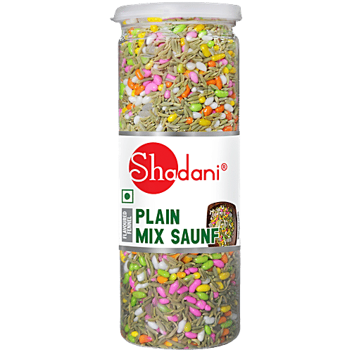 Buy Shadani Mouth Freshener - Plain Mix Saunf Online at Best Price