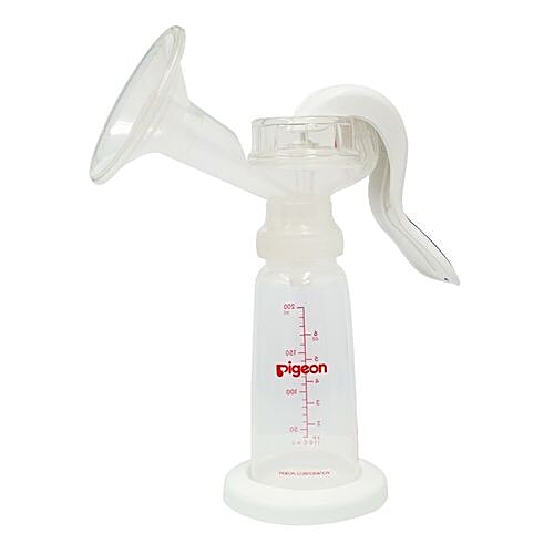 Pigeon Baby Manual Breast Pump With Feeding Set, 200 ml