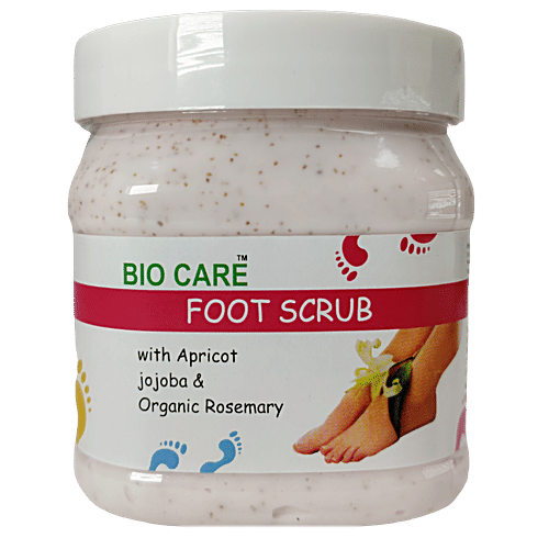 Buy Biocare Foot Scrub - With Apricot, Jojoba & Organic Rosemary Online ...