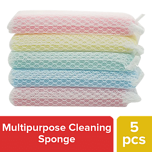 Liao Grease/Stain/Dirt Cleaning Sponge Multicolour, H130037MC, pcs
