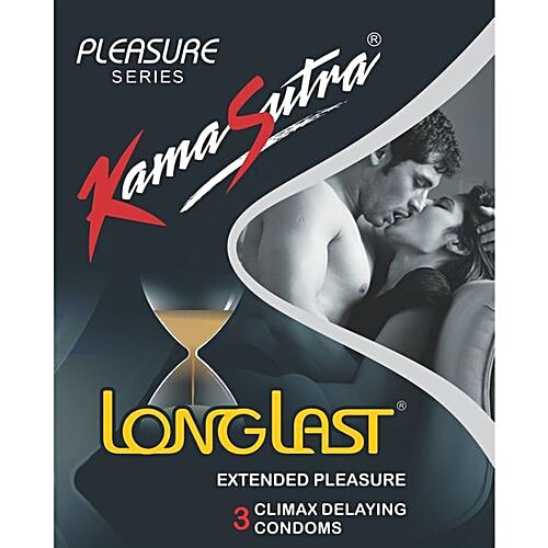 KamaSutra LongLast Condom for Men 3N