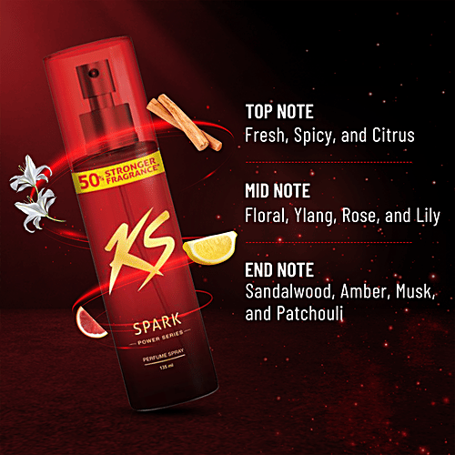 Kamasutra Spark Power Series Perfume Spray 135Ml