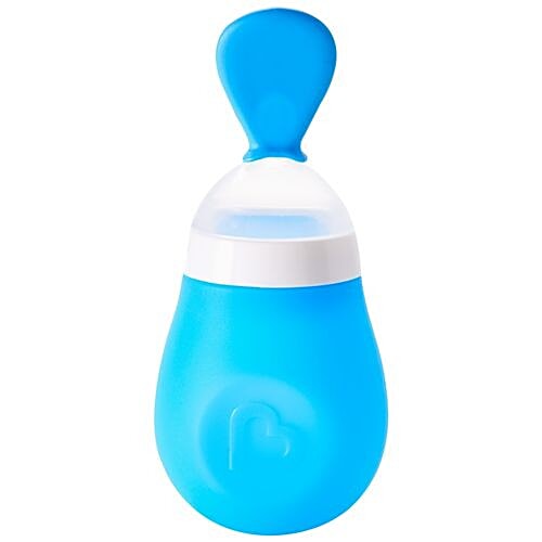 Munchkin Squeezy Baby Feeder Spoon m+, Blue, pc