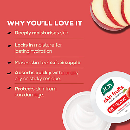 Joy Skin Fruit Moisturizing Wheat Jojoba Almond Oil 200Ml Container