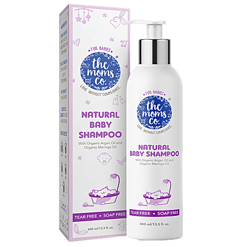 The Moms Co Tear-Free Natural Baby Shampoo, 400 ml