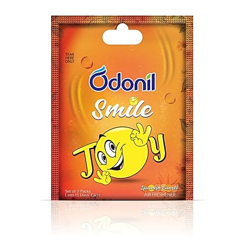 Buy Odonil Smile Joy Bathroom Car Freshener Twin Pack Online