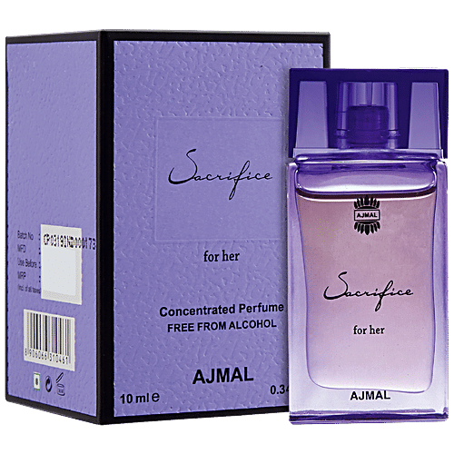 Buy Ajmal Sacrifice For Her Concentrated Floral Perfume Free From