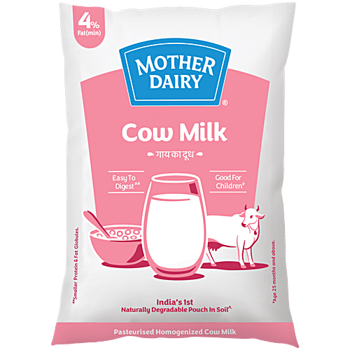 Buy Mother Dairy Cow Milk Online at Best Price of Rs 60 - bigbasket