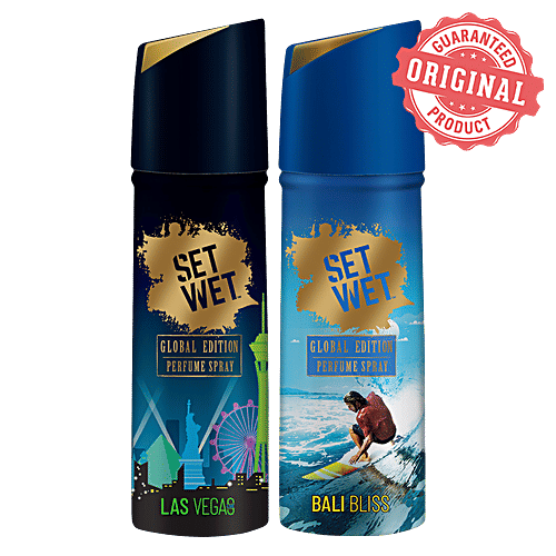 Set Wet Global Edition, Bali Bliss Las Vegas Live, 120 ml