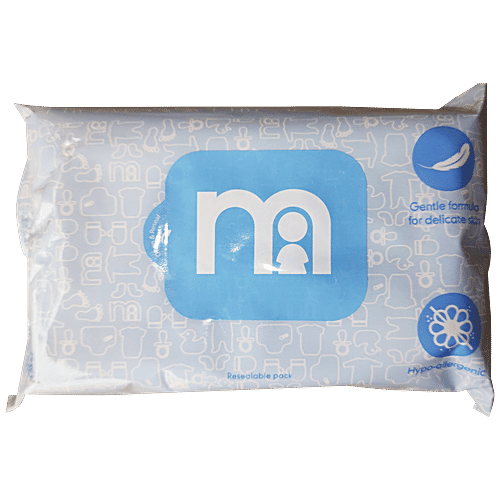 Mothercare Baby Wipes Fragrance Free, 60 pulls