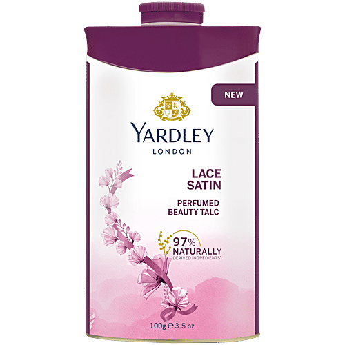 Buy Yardley London Lace Satin Perfumed Talc Online at Best Price