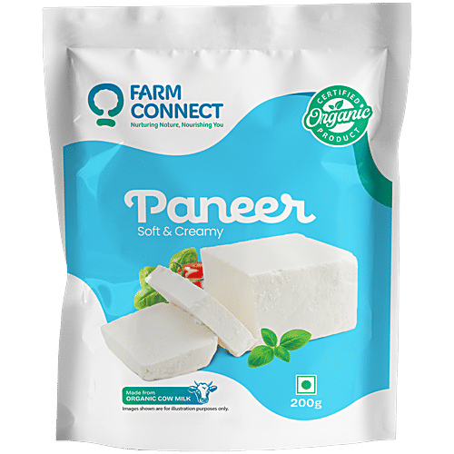 Farm Connect Organic Paneer, 200 g