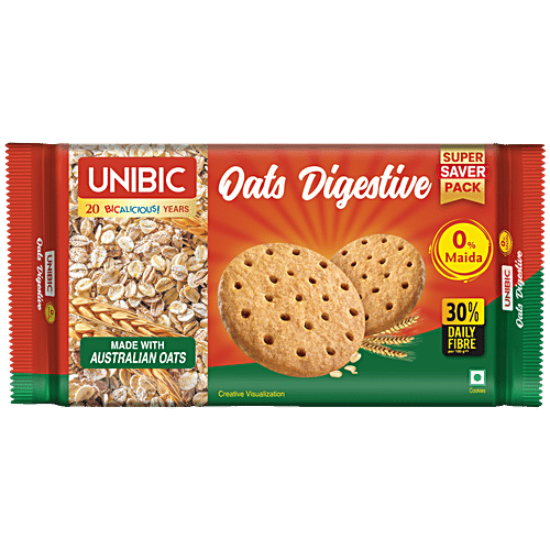 Unibic Oats Digestive, 600 g