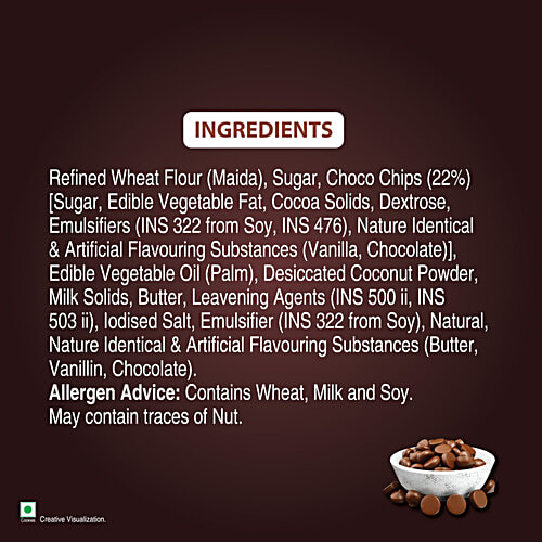 Unibic Choco Chip Cookies,450G ( buy 1 get 1 )