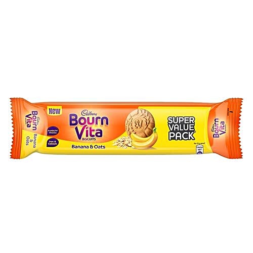 Buy Bournvita Banana Oats Biscuits Online at Best Price of Rs