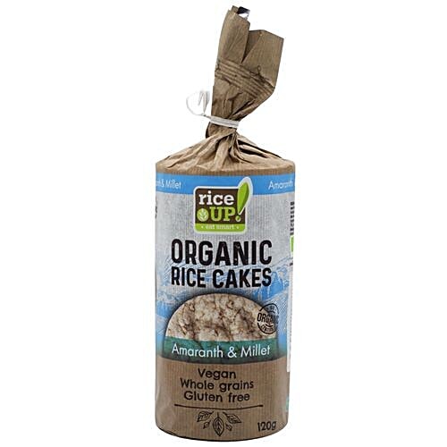 rice up organic whole grain rice cakes