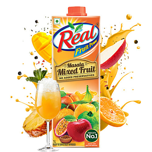 Buy Real Fruit Power Masala Mixed Fruit Juice Online at Best Price