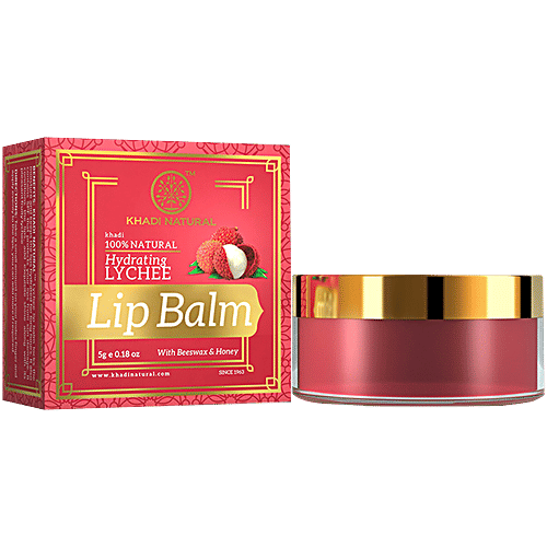 Buy Khadi Natural Herbal Lychee Lip Balm Online at Best Price of