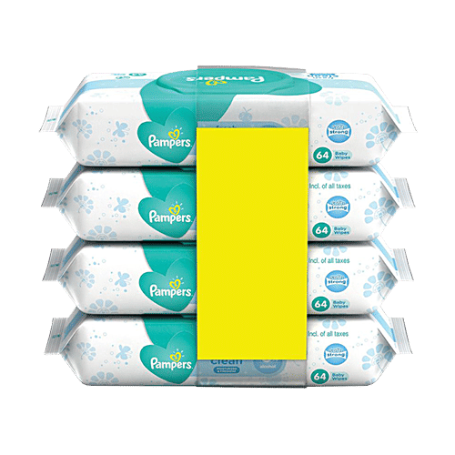 Buy Pampers Baby Wipes Online at Best Price of Rs null bigbasket