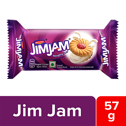 BRITANNIA JIMJAM NAUGHTY JAM 62G.