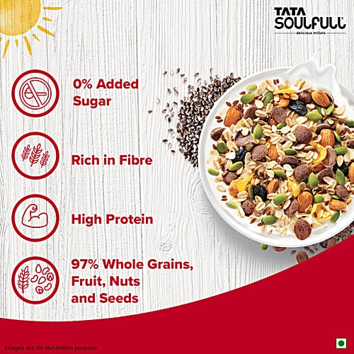 Soulfull Millet Museli With Fruits & Alomonds 700 Gm