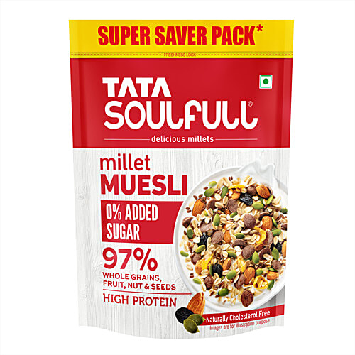 Soulfull Millet Museli With Fruits & Alomonds 700 Gm