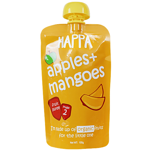 Happa Organic Food Pouches HAPPA Organic Food For Little One Fruit