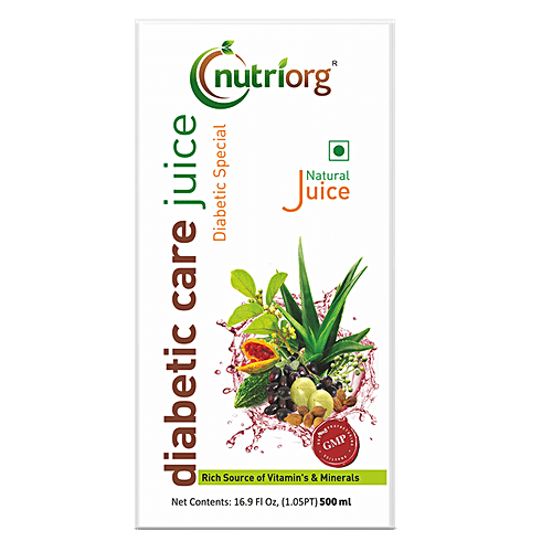 Buy Nutriorg Diabetic Care Juice Online at Best Price of Rs 399
