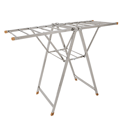 Buy DP Premium Cloth Dryer/Drying Stand Foldable, Silver, BB