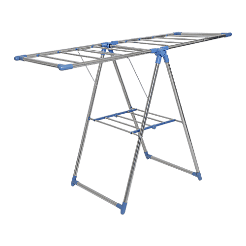DP Premium Cloth Dryer/Drying Stand Foldable, Silver, BB1435, pc