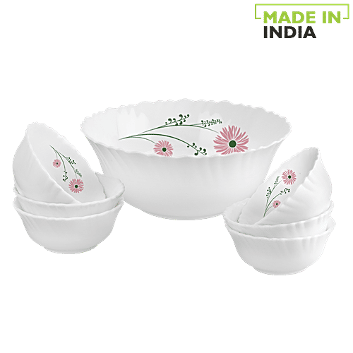 Buy Cello Opalware Pudding/Dessert Set - Dazzle, Lilac Online at