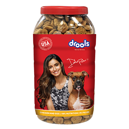 Buy Drools Dog Treats Chicken Egg Biscuit Online at Best Price