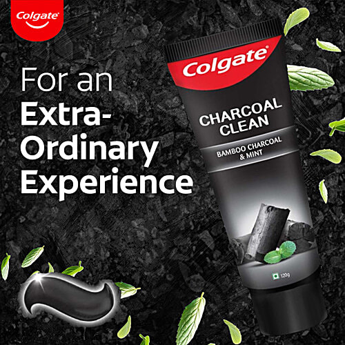 Colgate Charcoal Clean Toothpaste (Bamboo Charcoal & Mint)