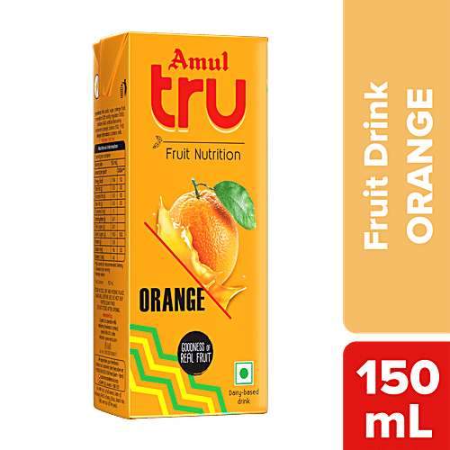 Amul Tru Orange, 150 ml