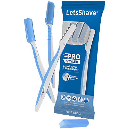 Buy LetsShave Pro Styler Disposable Beard Shaping Razor For Men