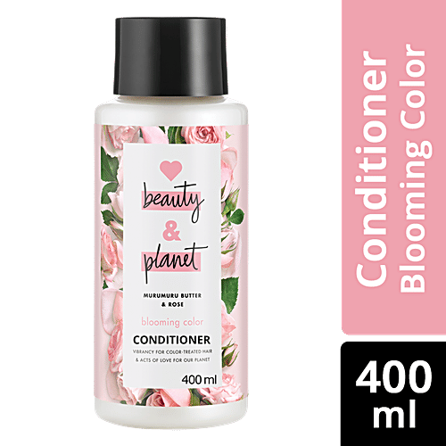 Love Beauty And Planet Conditioner Für Gefärbtes Haar - Mit Murumuru Butter & Rosa, 400 Ml