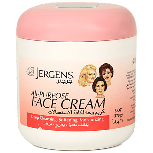 Buy Jergens All Purpose - Face Cream For Deep Cleansing, Softening