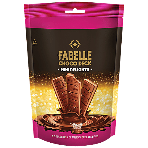 Buy Fabelle Choco Deck - Mini Delights, Milk Chocolate Bars, Gift Pack ...