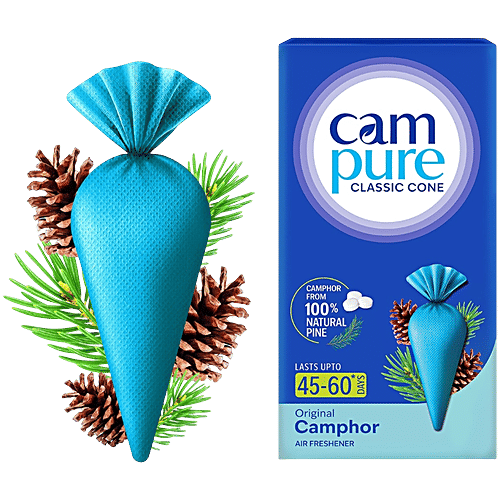 Campure Original Camphor Cone Air Freshener 60G