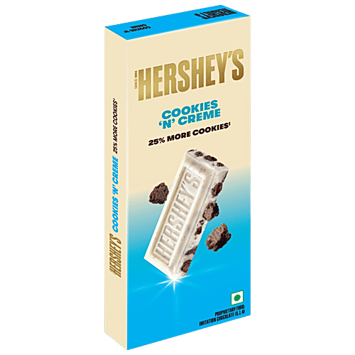 Buy Hershey's Cookies 'N' Creme Chocolate Bar Online at Best Price