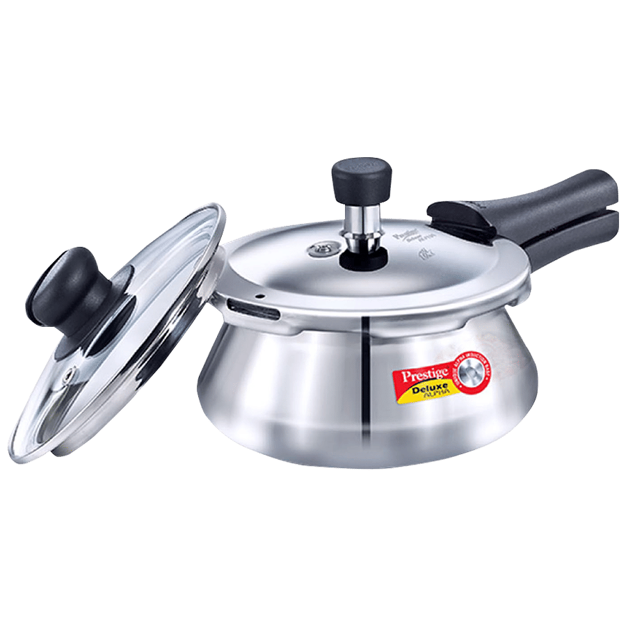 Prestige Deluxe Duo Plus Induction Base Aluminum...