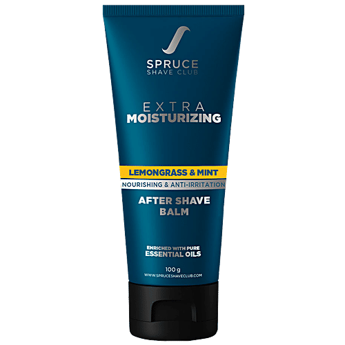 Buy Spruce Shave Club Natural Aftershave Balm Lemongrass Mint