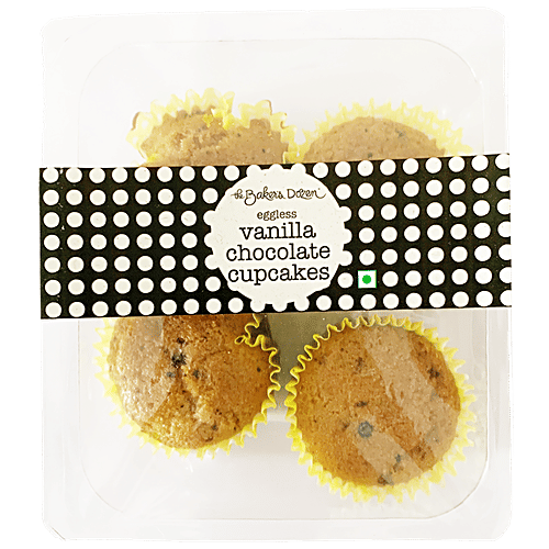 Buy The Baker's Dozen Cupcakes - Vanilla Chocolate, Eggless Online