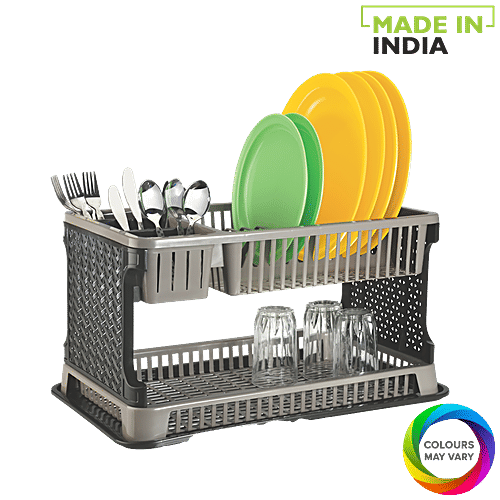 Buy Aristo Lenovo Plastic Dish Drainer Rack Assorted Colour
